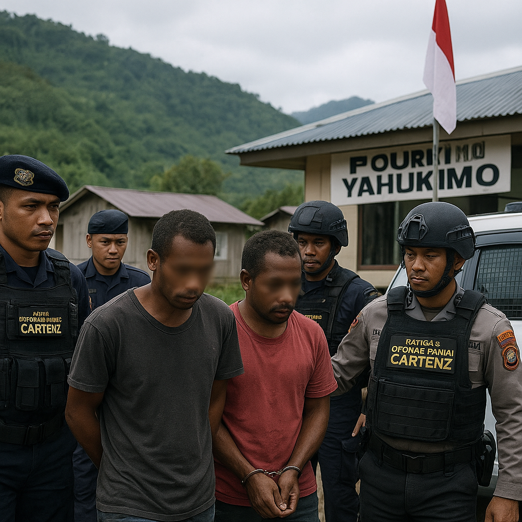 Kaops: Dua anggota KKB Batalyon Yamue ditangkap di Dekai Yahukimo