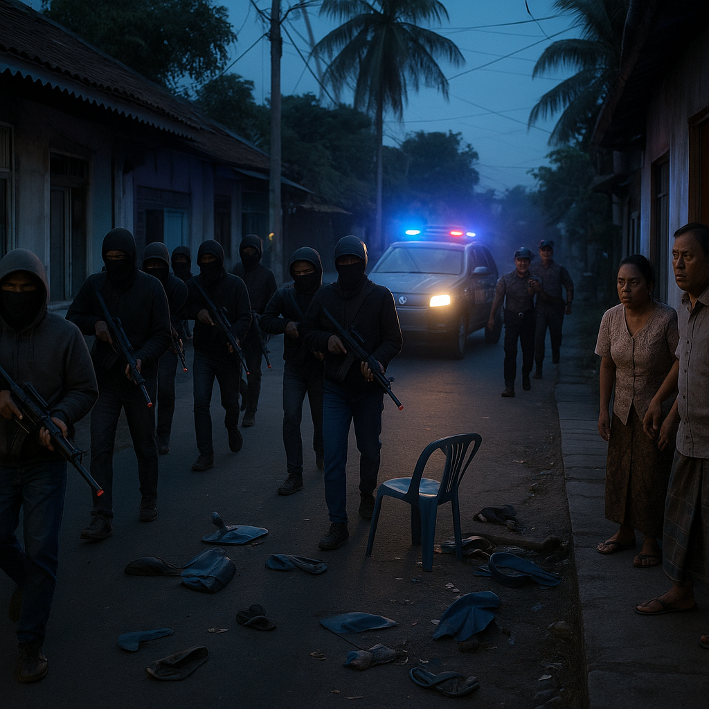 Teror Rombongan OTK di Makassar Meresahkan: Pelaku Bawa Airsoft Gun, Serang Permukiman