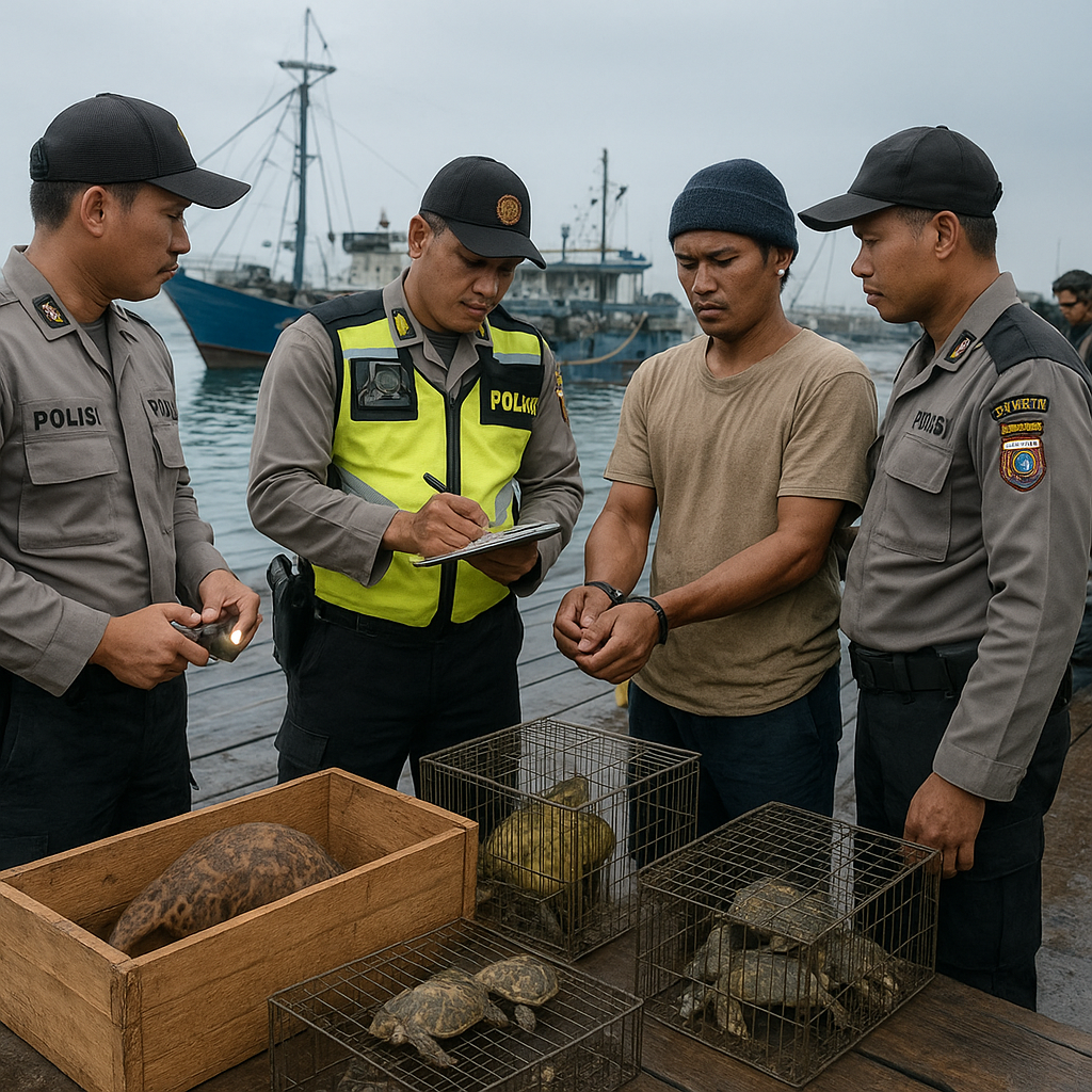 Polisi Gagalkan Penyelundupan 38 Satwa Dilindungi di Probolinggo, ABK Ditangkap