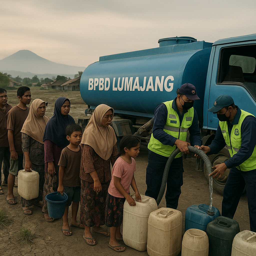 7 Kecamatan di Lumajang Berisiko Krisis Air Bersih, Puncak Diprediksi Agustus-September