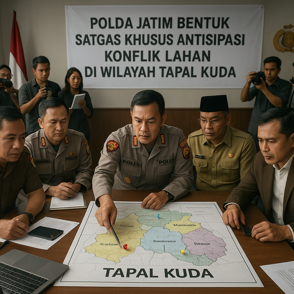 Polda Jatim Bentuk Satgas Khusus Antisipasi Konflik Lahan di Wilayah Tapal Kuda