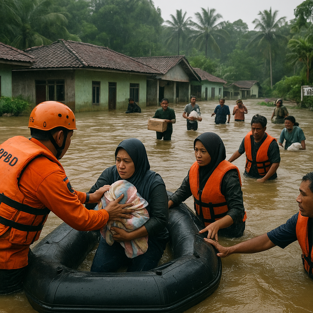 Banjir Kembali Terjang Lebong Bengkulu, 100 Rumah Terendam