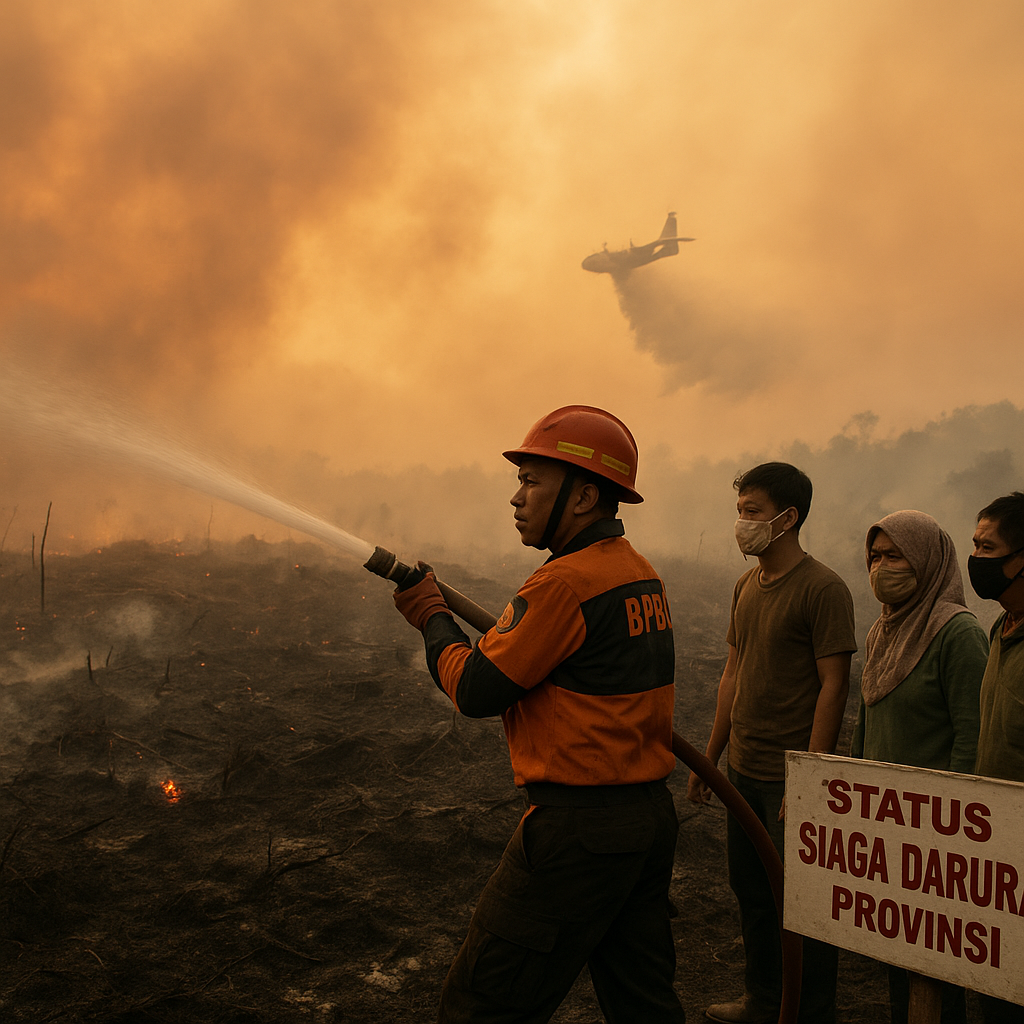 Kebakaran Hutan di Kalimantan Tengah Meluas, 3 Kabupaten Terdampak dan Titik Api Capai 157