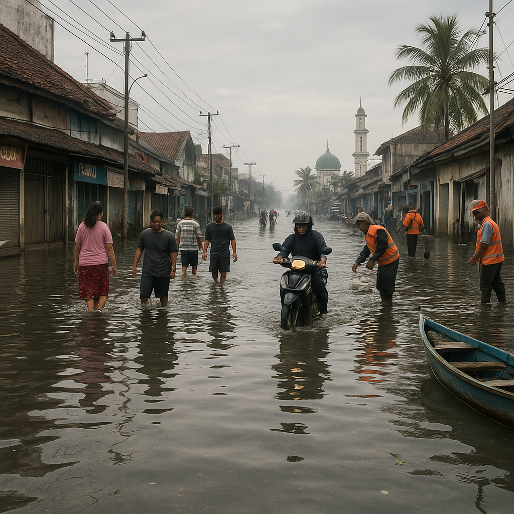 Kajian Lingkungan Hidup Soroti Kerawanan Banjir Rob di 4 Kota Pesisir Jawa Tengah