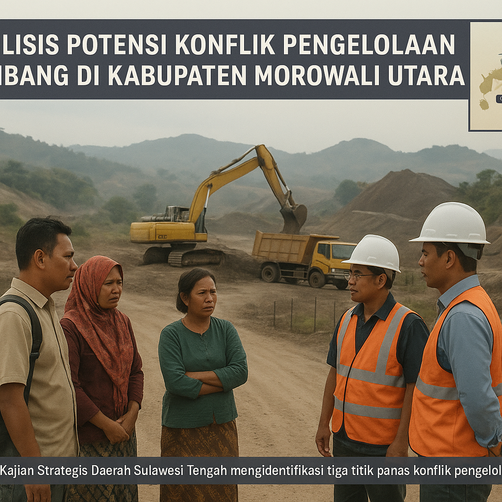 Analisis Potensi Konflik Pengelolaan Tambang di Kabupaten Morowali Utara