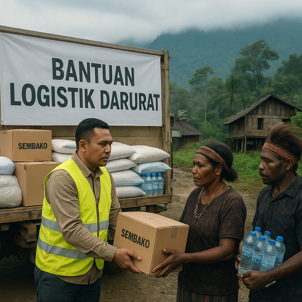 Tiga Kecamatan di Yahukimo Masuk Zona Rawan Pangan Akut, Pemda Siapkan Bantuan Logistik Darurat
