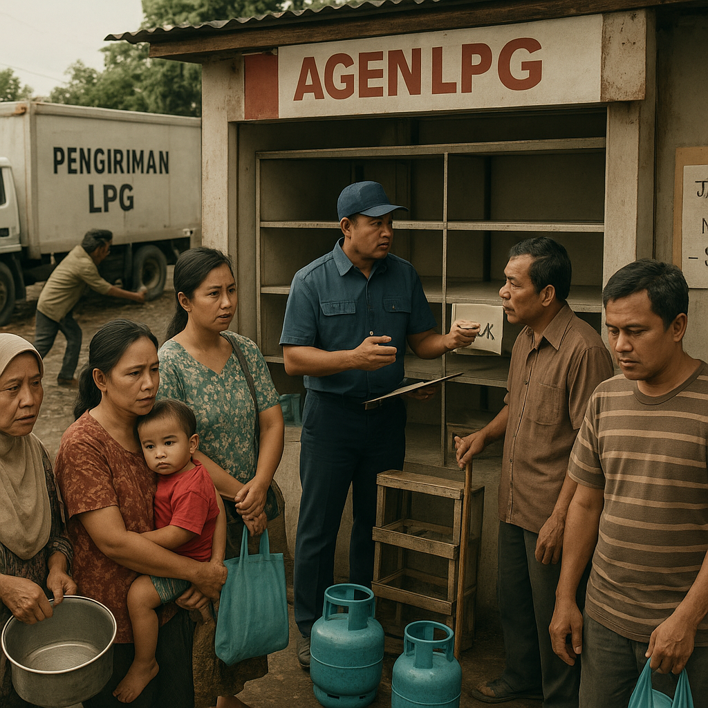 Sejumlah Daerah Mulai Kekurangan Pasokan LPG