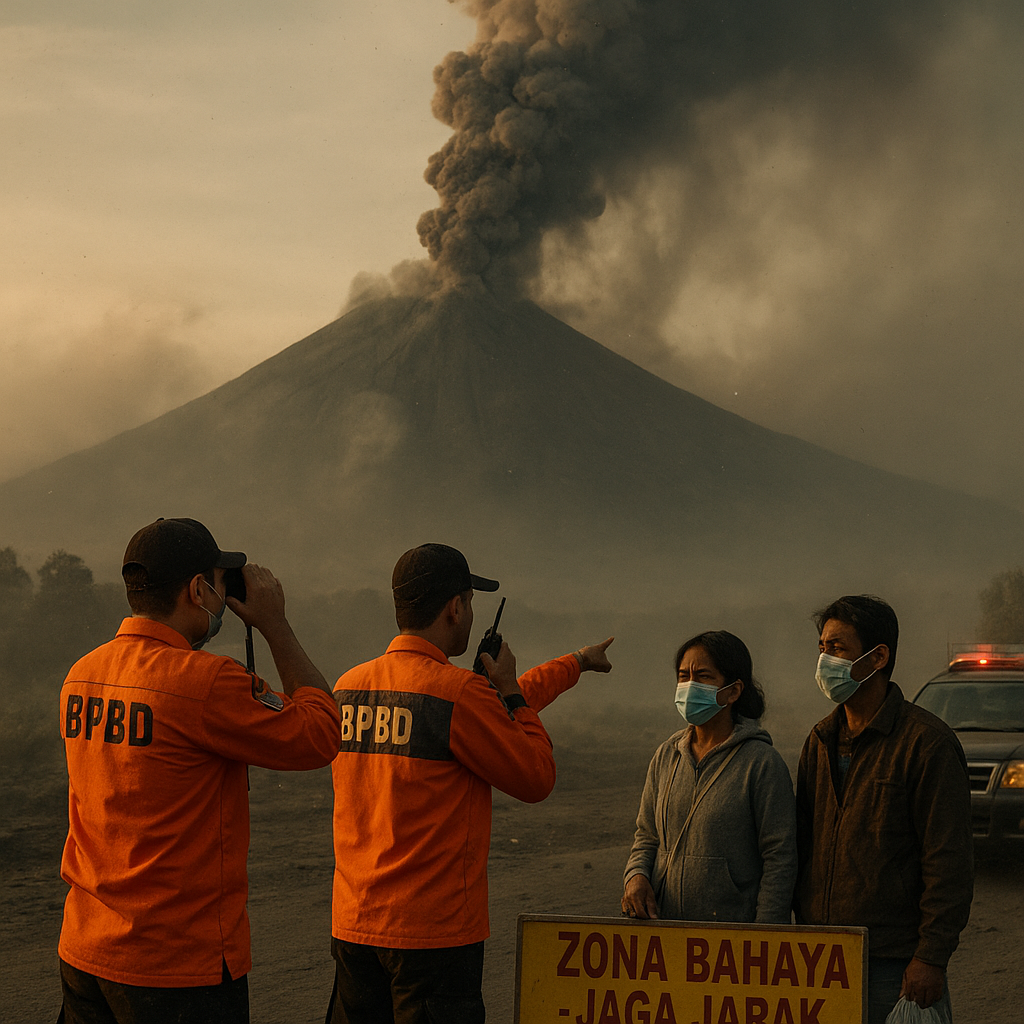BPPTKG Tingkatkan Status Gunung Semeru ke Level III (Siaga)