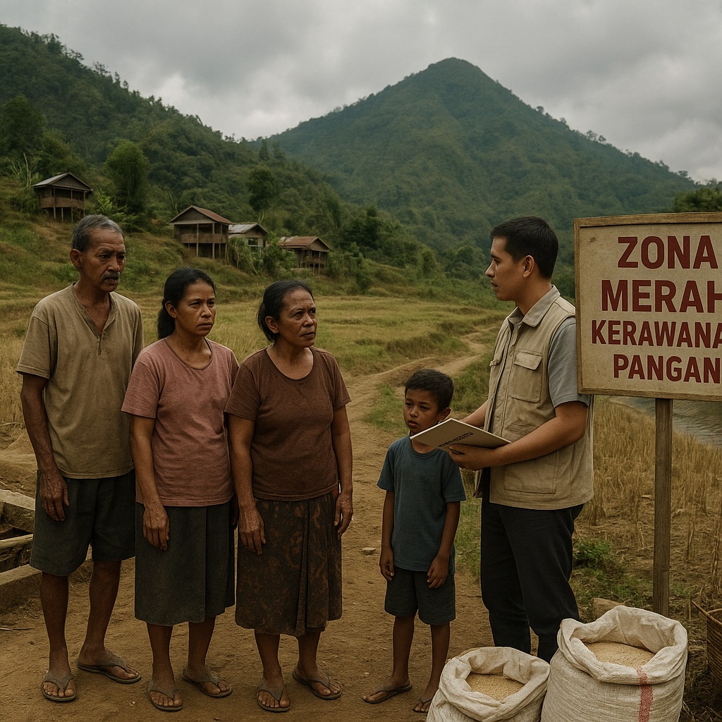 Tiga Desa di Sulawesi Tengah Masuk Zona Merah Kerawanan Pangan, Menurut Kemendes PDTT