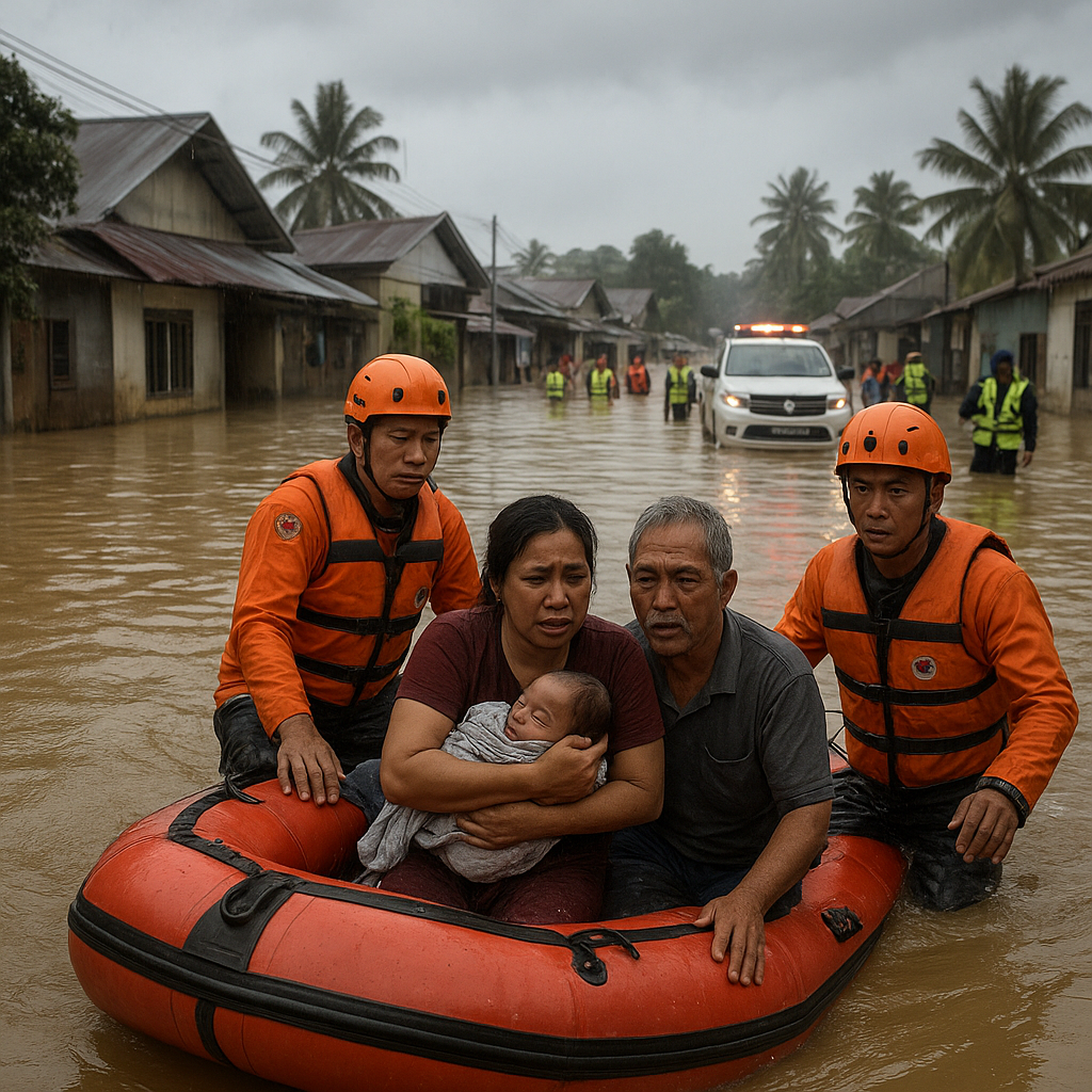 Banjir Kepung Kendari: Satu Anak Meninggal, Ratusan Rumah Terendam