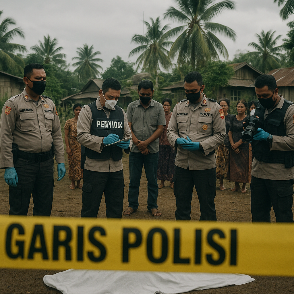 Anggota Polri Tewas Ditembak OTK saat Lerai Bentrok Warga di Maluku Tengah