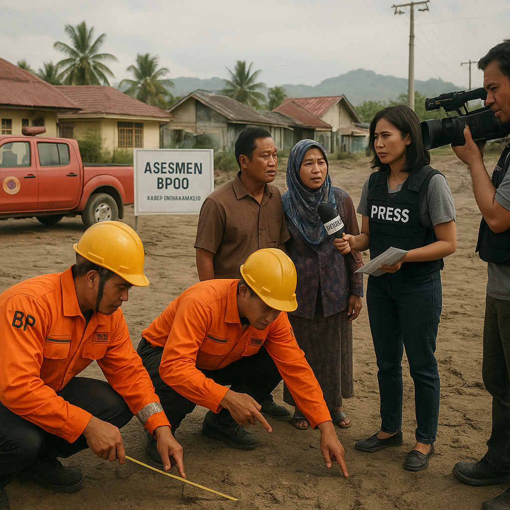 Gempa M 5,1 Guncang Sulawesi Barat, BPBD: Tidak Ada Kerusakan Signifikan, tapi 2 Kecamatan Masuk Zona Rawan Likuefaksi