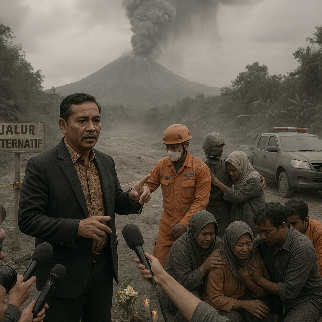 Erupsi Gunung Dukono Telan 3 Korban Jiwa, Bupati Halmahera Utara Buka Suara