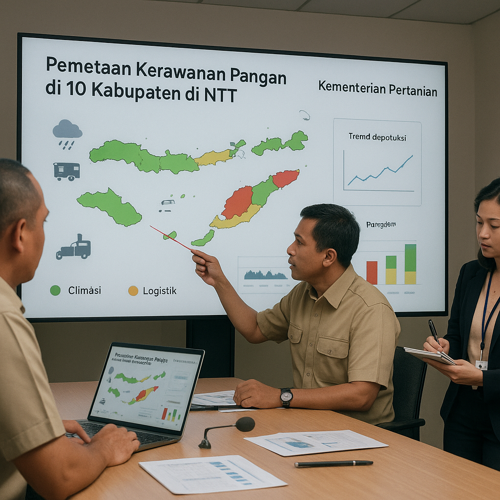 Perspektif: Pendekatan Baru Pemetaan Kerawanan Pangan di 10 Kabupaten di NTT