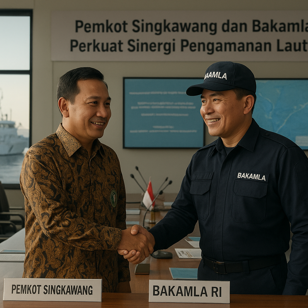 Pemkot Singkawang dan Bakamla RI Perkuat Sinergi Pengamanan Laut