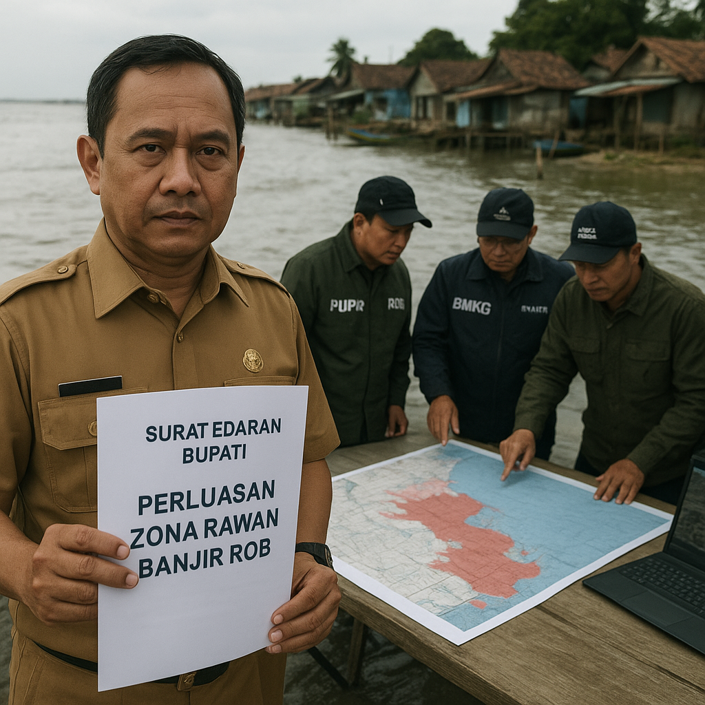 Kawasan Rawan Banjir Rob di Pesisir Utara Jawa Diperluas, Pemkab Tangerang Terbitkan Surat Edaran