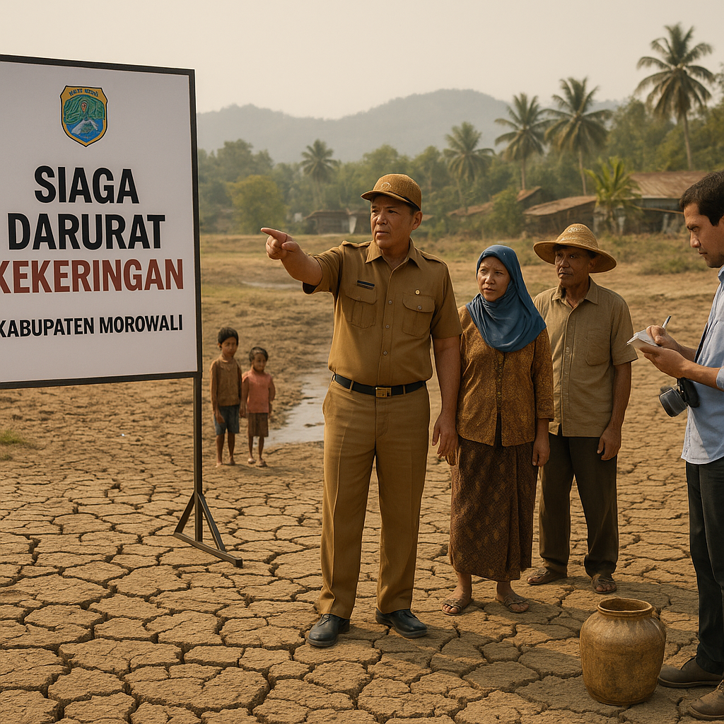 Bupati Morowali Tetapkan Status Siaga Darurat Kekeringan di 3 Kecamatan