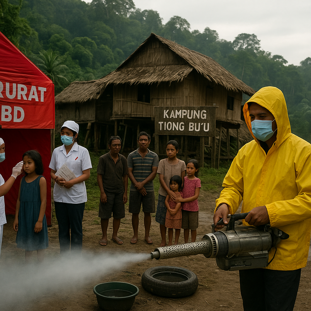 Mahulu Darurat DBD, Februari-Mei 2026 Tercatat 100 Kasus di Kecamatan Long Apari