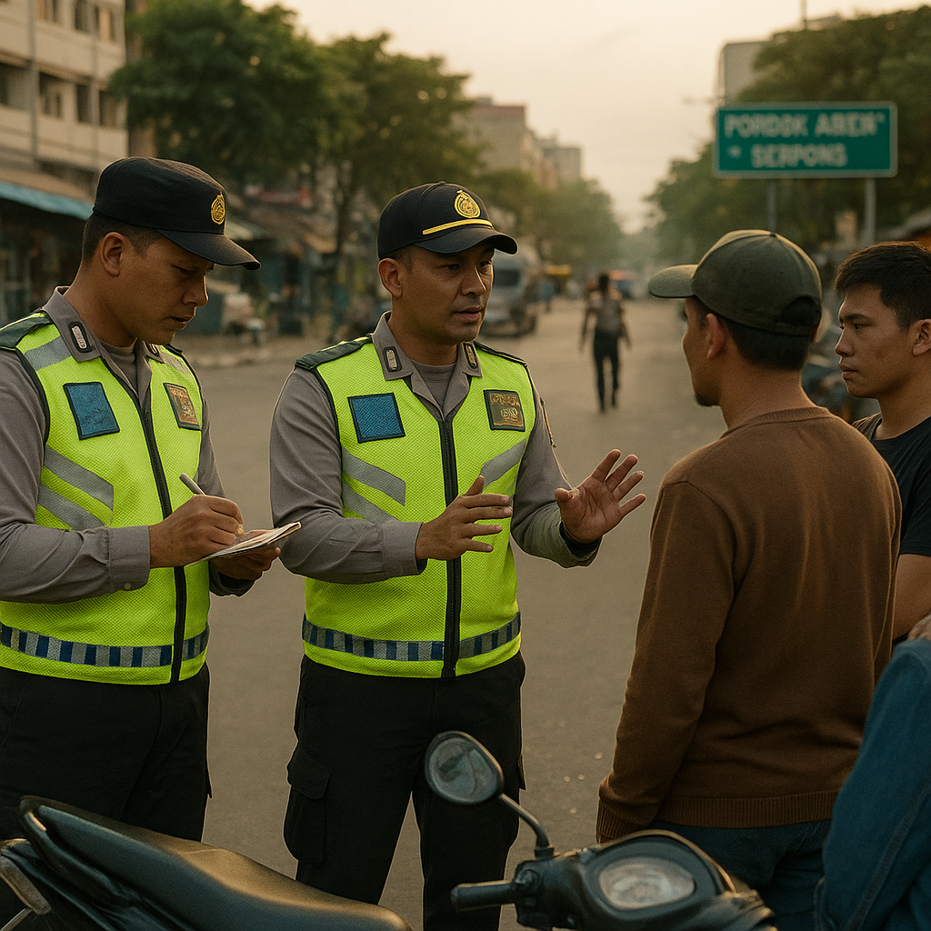 Polisi Tingkatkan Patroli di Kota Tangsel, Antisipasi Tawuran hingga Curanmor
