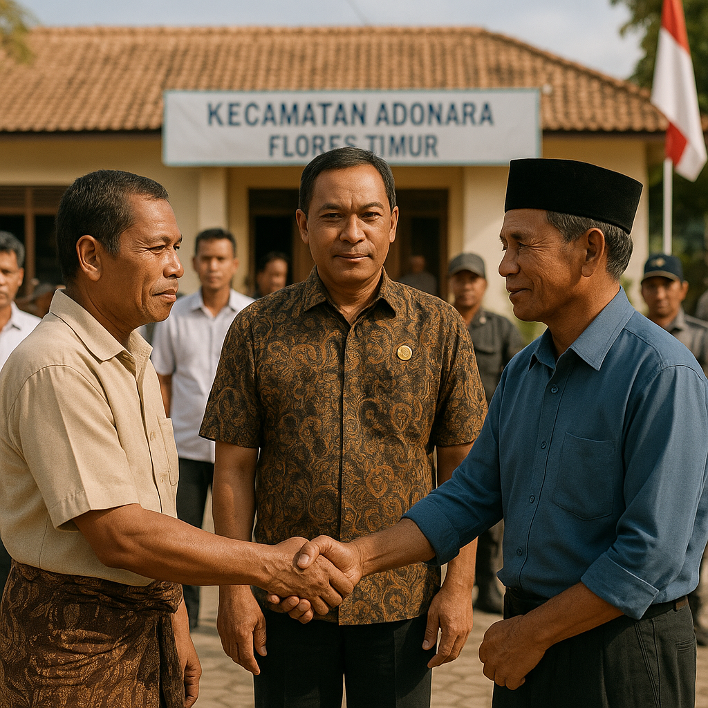 Bentrokan di Adonara NTT, Situasi Keamanan Sudah Kondusif, Dua Kepala Desa Dipertemukan