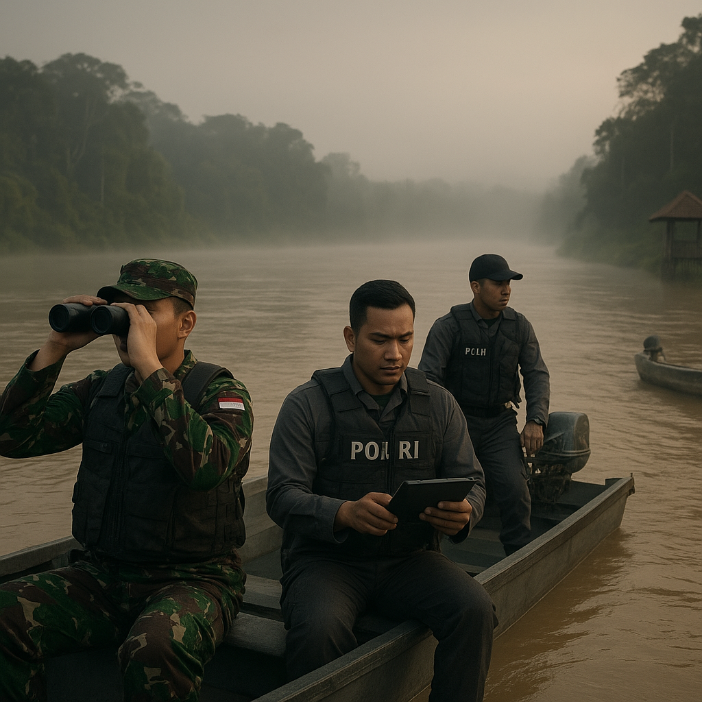 Gangguan keamanan teritorial di wilayah perbatasan Indonesia-Malaysia di Kalimantan Barat