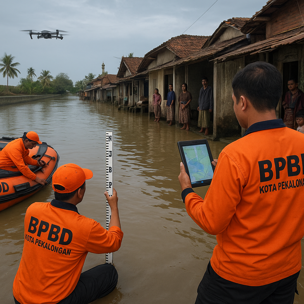 BPBD Siapkan Pemetaan Kerawanan Banjir Rob di Pesisir Pekalongan