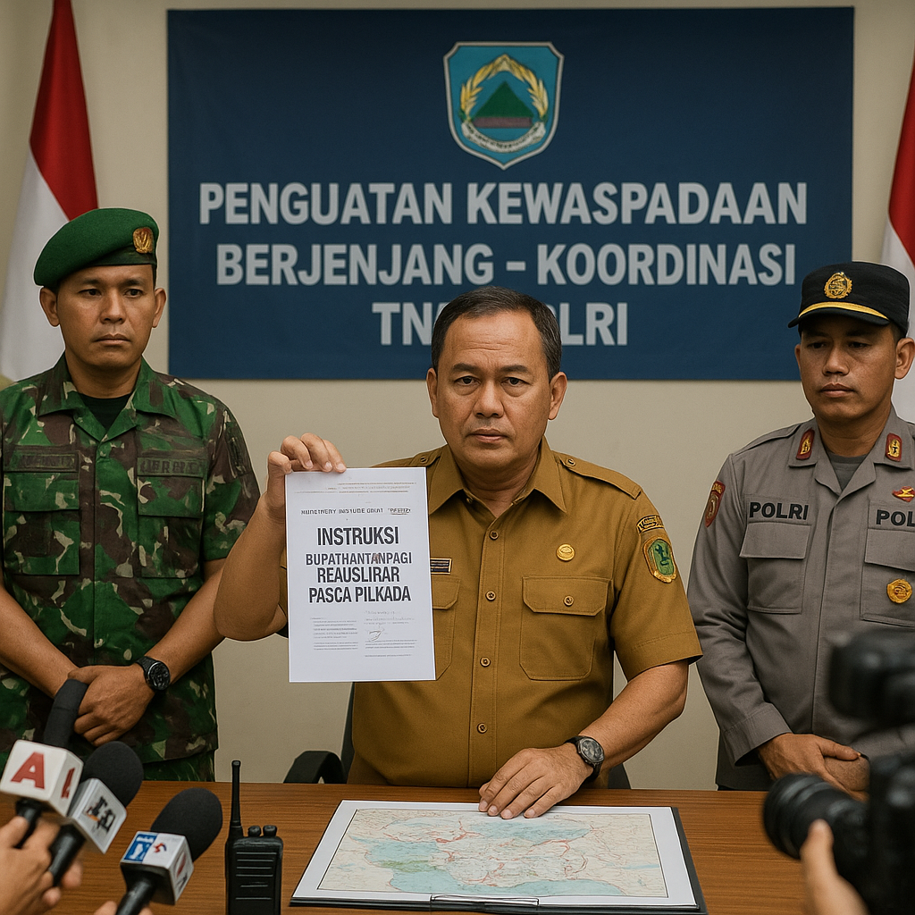 Bupati Halmahera Barat Terbitkan Instruksi Khusus Antisipasi Kerusuhan Pasca Pilkada