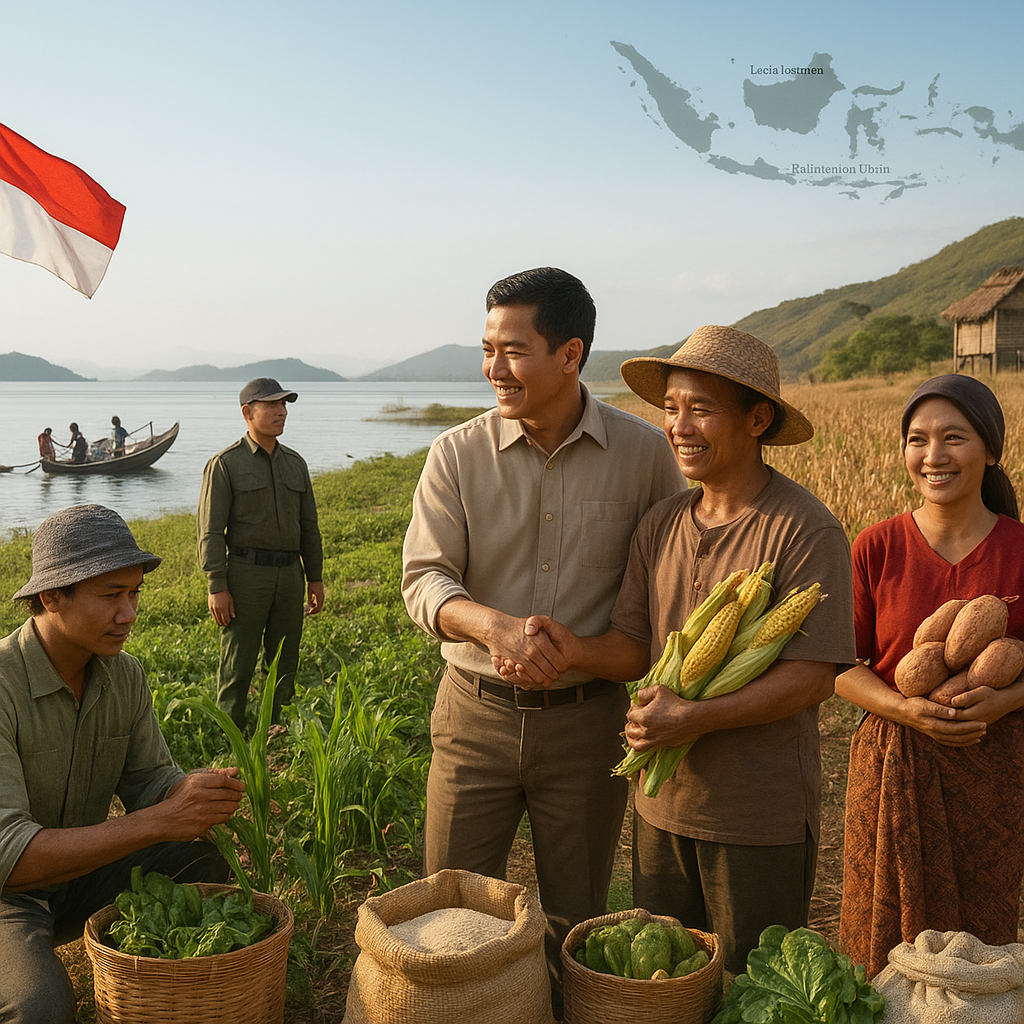 Perspektif: Membangun Ketahanan Pangan Daerah Perbatasan sebagai Strategi Stabilitas Wilayah