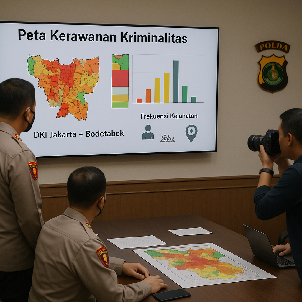 Polda Metro Jaya Perbarui Peta Kerawanan Kriminalitas di 154 Kelurahan