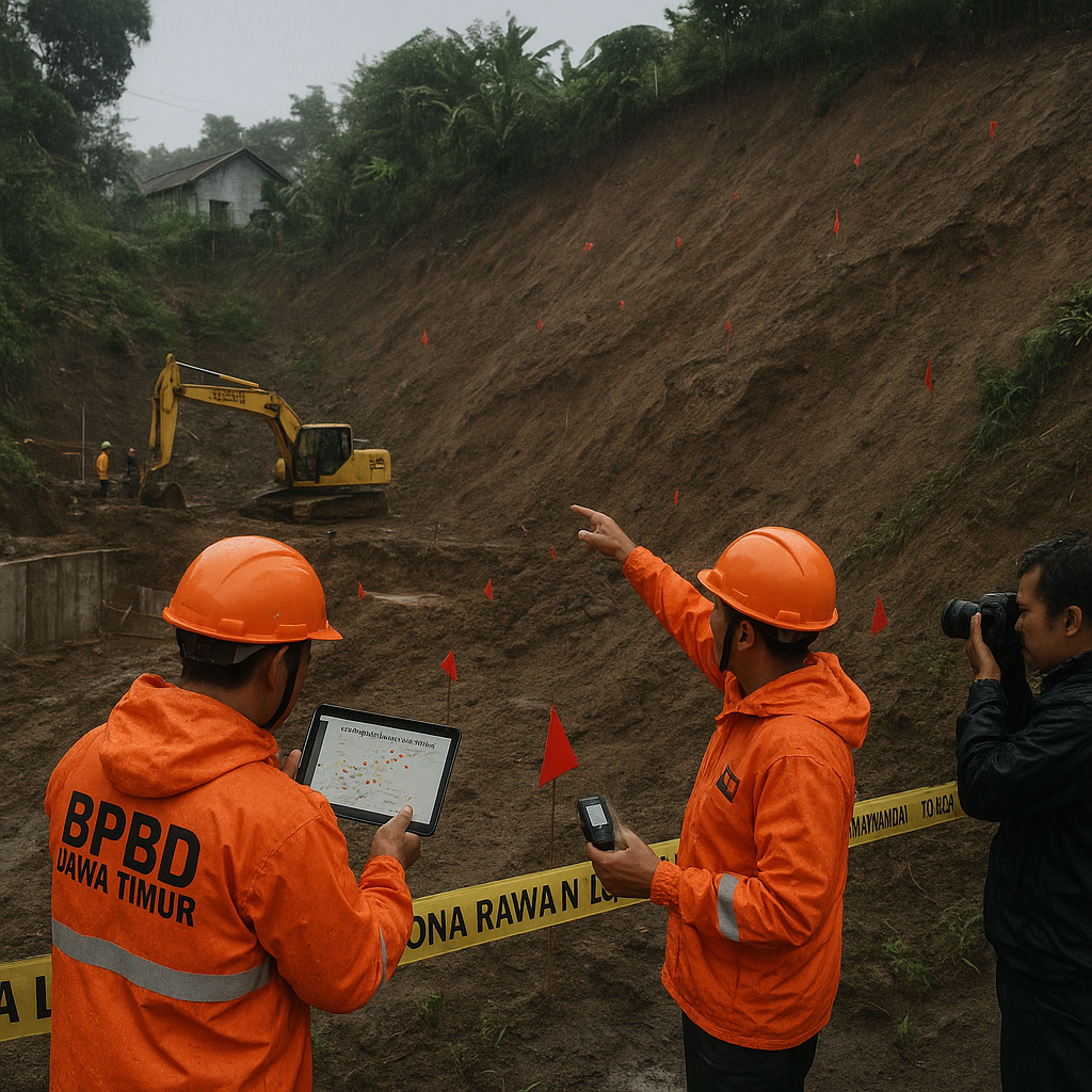 BPBD Jatim Laporkan 11 Titik Rawan Longsor di Kabupaten Malang setelah Survei Terbaru