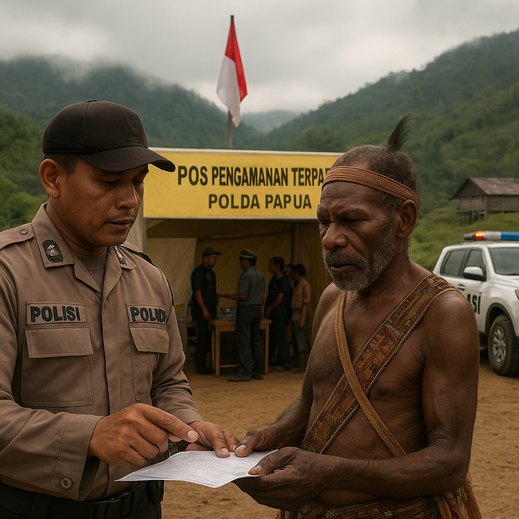 Polda Papua Bentuk Pos Pengamanan Terpadu di 3 Distrik Pegunungan Tengah Antisipasi Konflik Antar-Klan