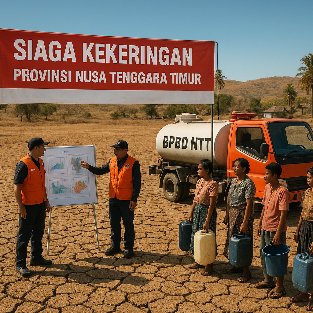 Pemerintah Provinsi Nusa Tenggara Timur Tetapkan Status Siaga Kekeringan untuk 8 Kabupaten hingga Agustus 2026