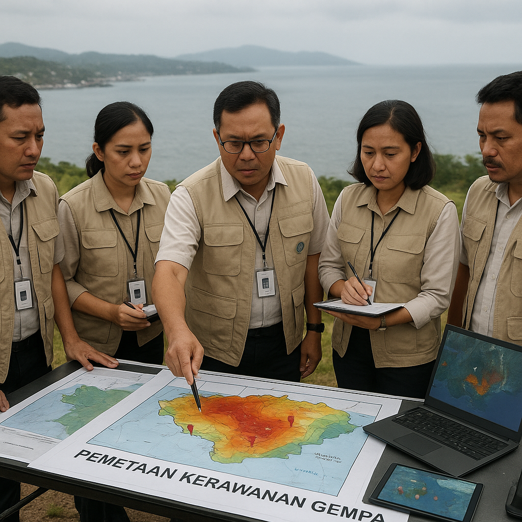Pemerintah Kota Ambon Perkuat Sistem Pemetaan Kerawanan Gempa Bumi
