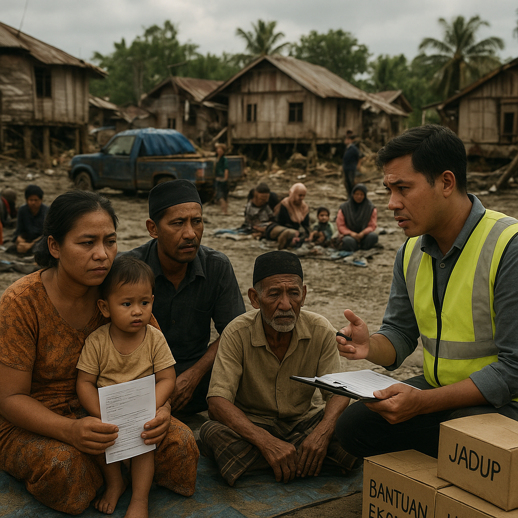 Penyintas Banjir Aceh Utara Harap Bantuan Jadup, Ekonomi, dan Isi Hunian Segera Cair