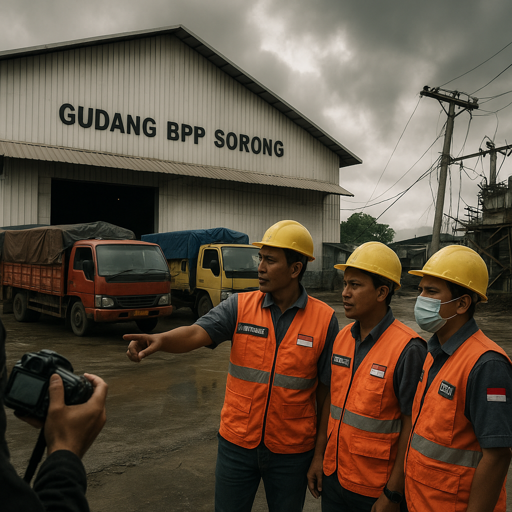 Gangguan Listrik di Papua Barat Mengganggu Distribusi Logistik Ke Perbatasan