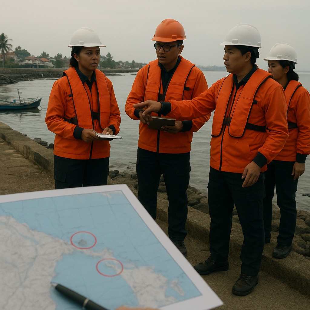 Pasca-Semburan Pipa Gas di Cirebon, BNPB Perketat Pemantauan Kerentanan Infrastruktur di Wilayah Pesisir