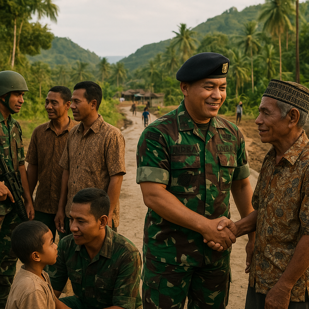 Kodam Pattimura Redam Konflik di Halmahera Tengah Secara Humanis