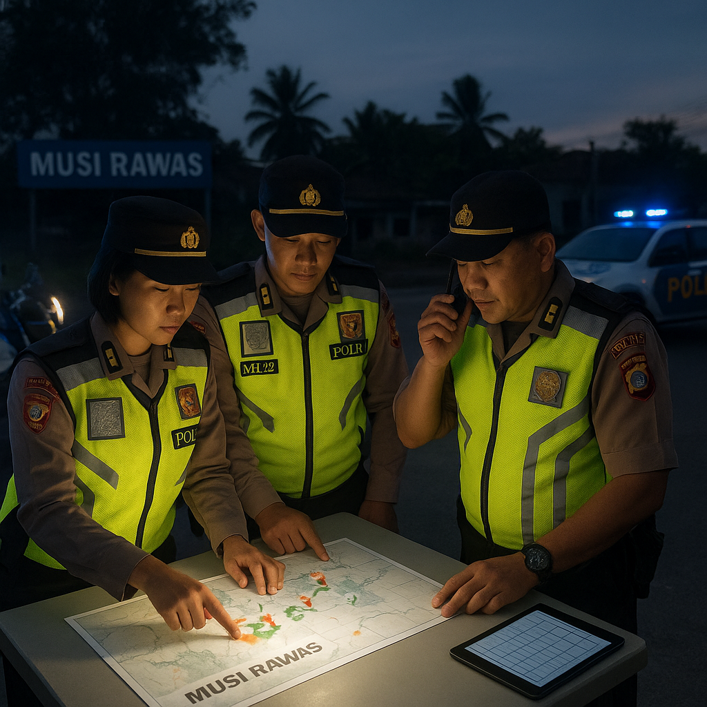 Polisi Tingkatkan Patroli Intensif, Tekan Aksi Begal dan Jambret di Musi Rawas