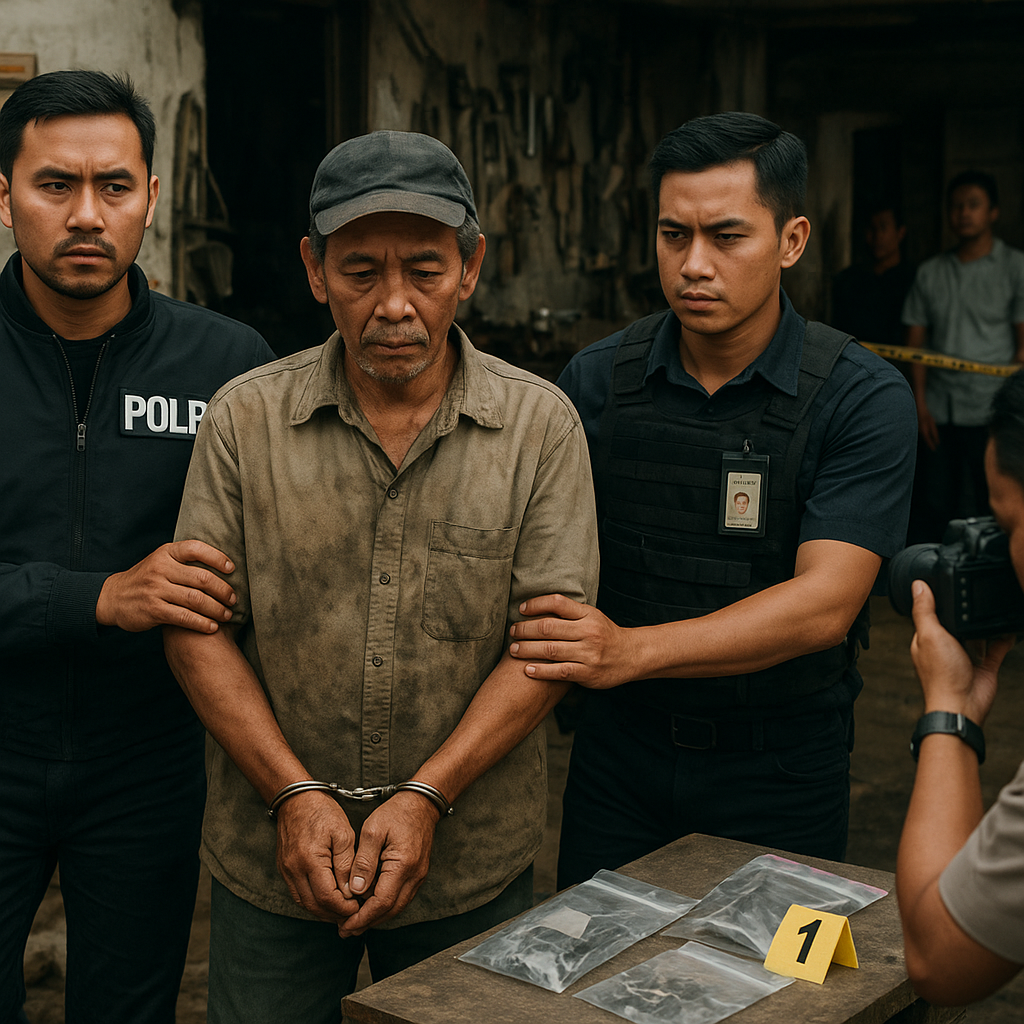Kronologi Penangkapan Ki Bedil, Perakit Senpi Ilegal 20 Tahun