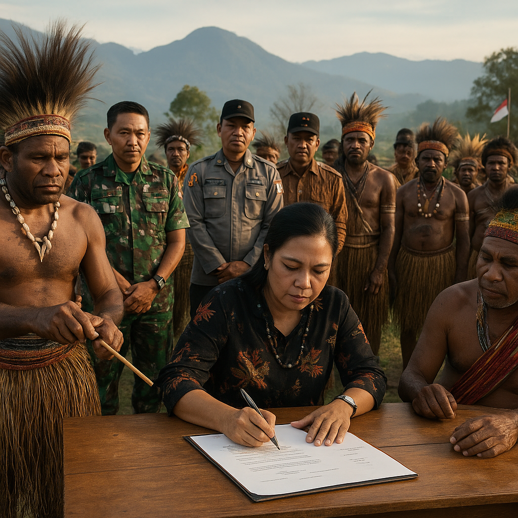 Wamendagri Ribka Haluk Kawal Langsung Perdamaian Konflik Suku di Wamena