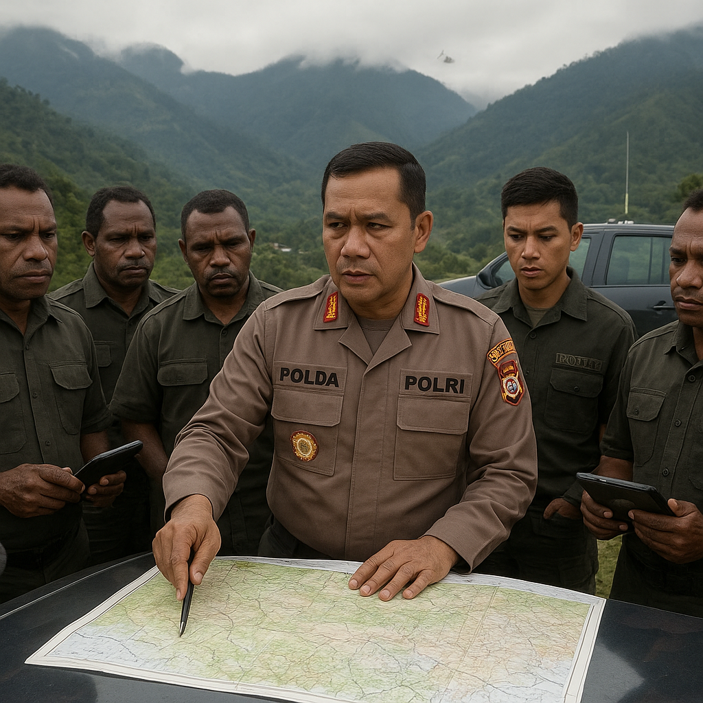 Kapolda Papua: Polisi akan Fokus pada Pemetaan Daerah Rawan Konflik di Pegunungan Tengah