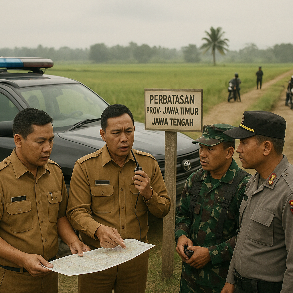 Pemprov Jatim Perketat Pengawasan di Perbatasan dengan Jateng, Antisipasi Konflik Lahan