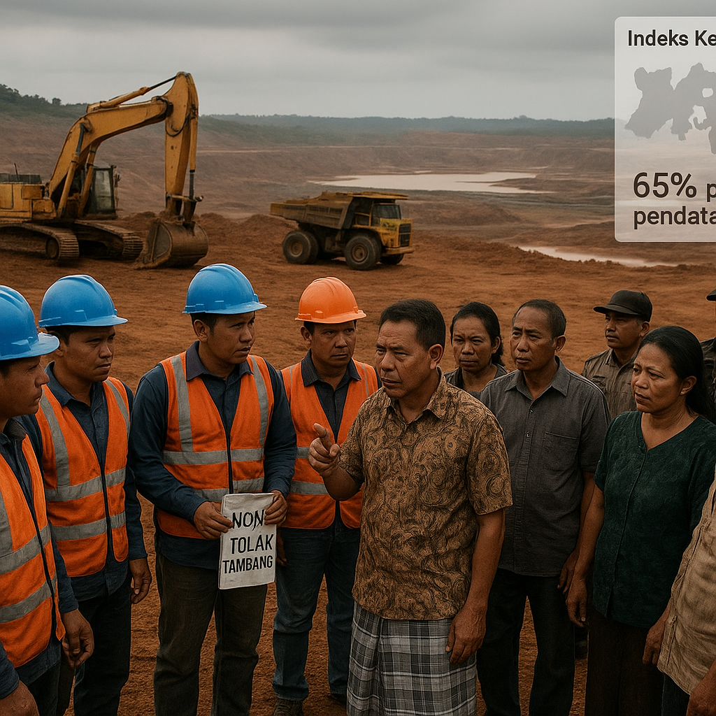 Analisis Potensi Konflik Sosial di Kawasan Pertambangan Kabupaten Morowali Utara, Sulawesi Tengah