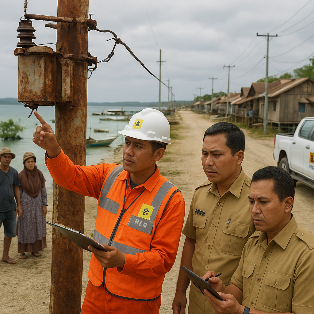 Evaluasi Kerawanan Infrastruktur Jaringan Listrik di Kabupaten Banggai Kepulauan, Sulawesi Tengah