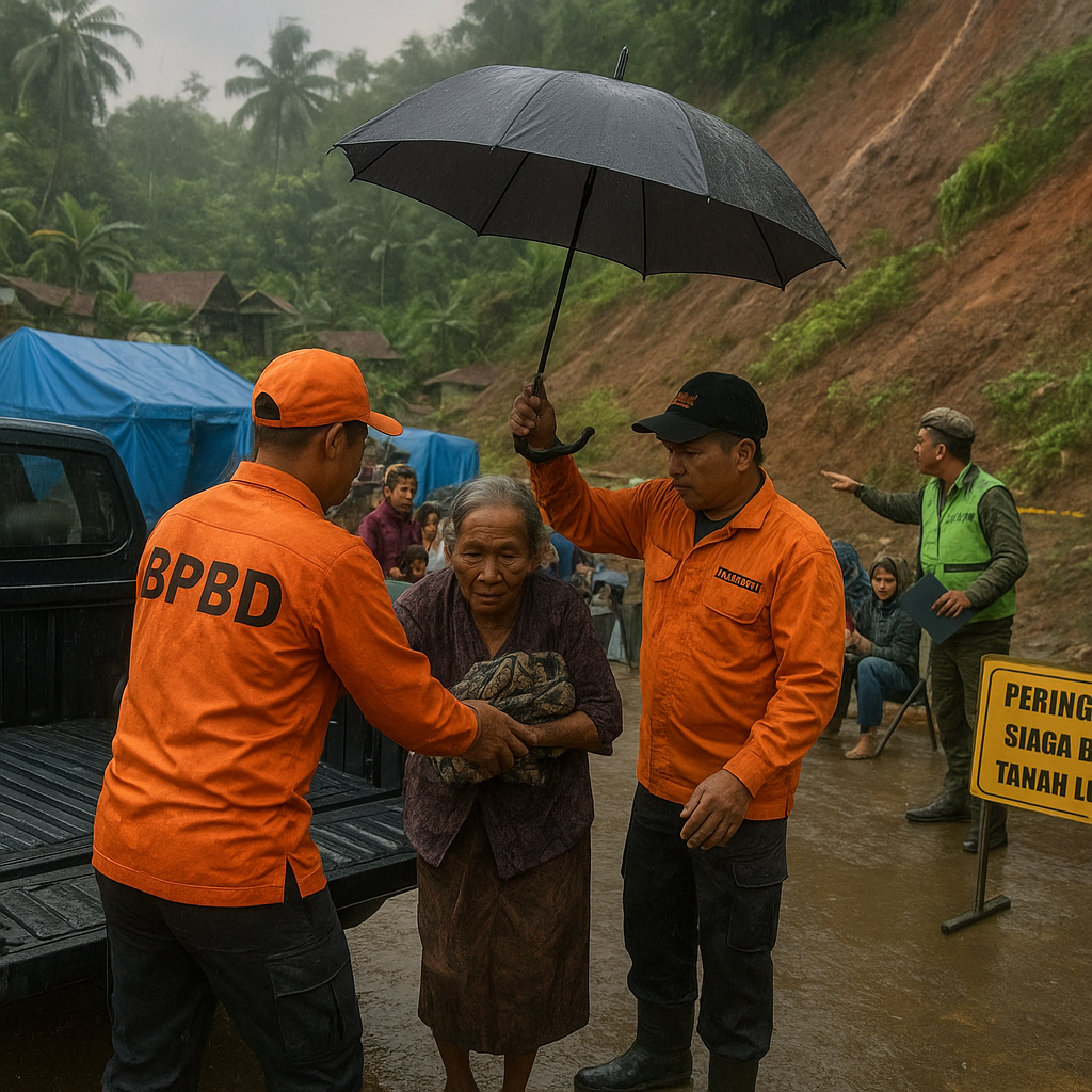 Bengkulu Utara Masuk Peringatan Siaga Bencana Tanah Longsor dari PVMBG