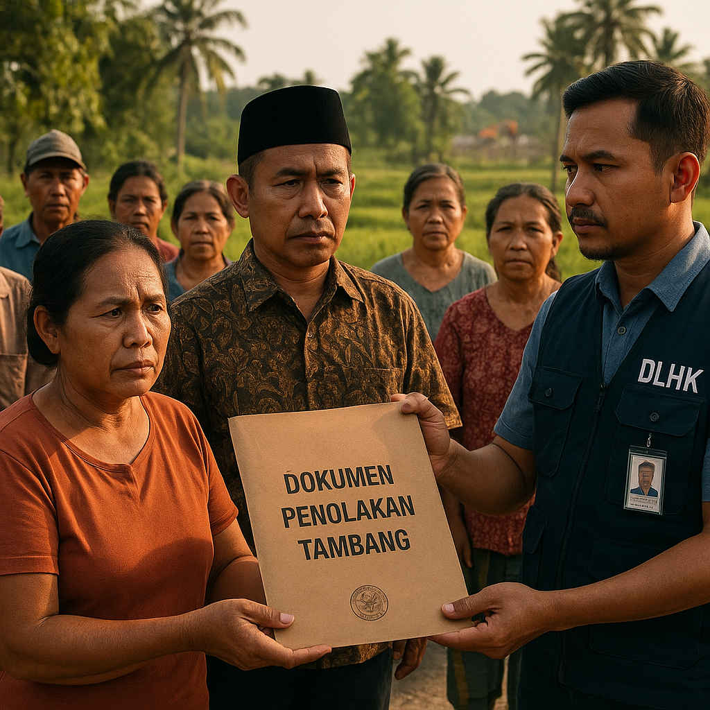 Isi Dokumen Penolakan Tambang di Sambeng, Alasan Warga Menolak, dan Respons DLHK