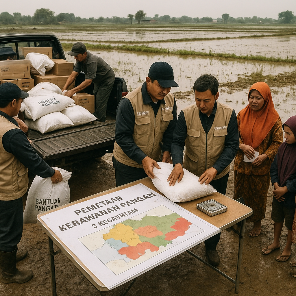 Penanganan Kerawanan Pangan di Jawa Tengah: Dampak Banjir di Kabupaten Brebes