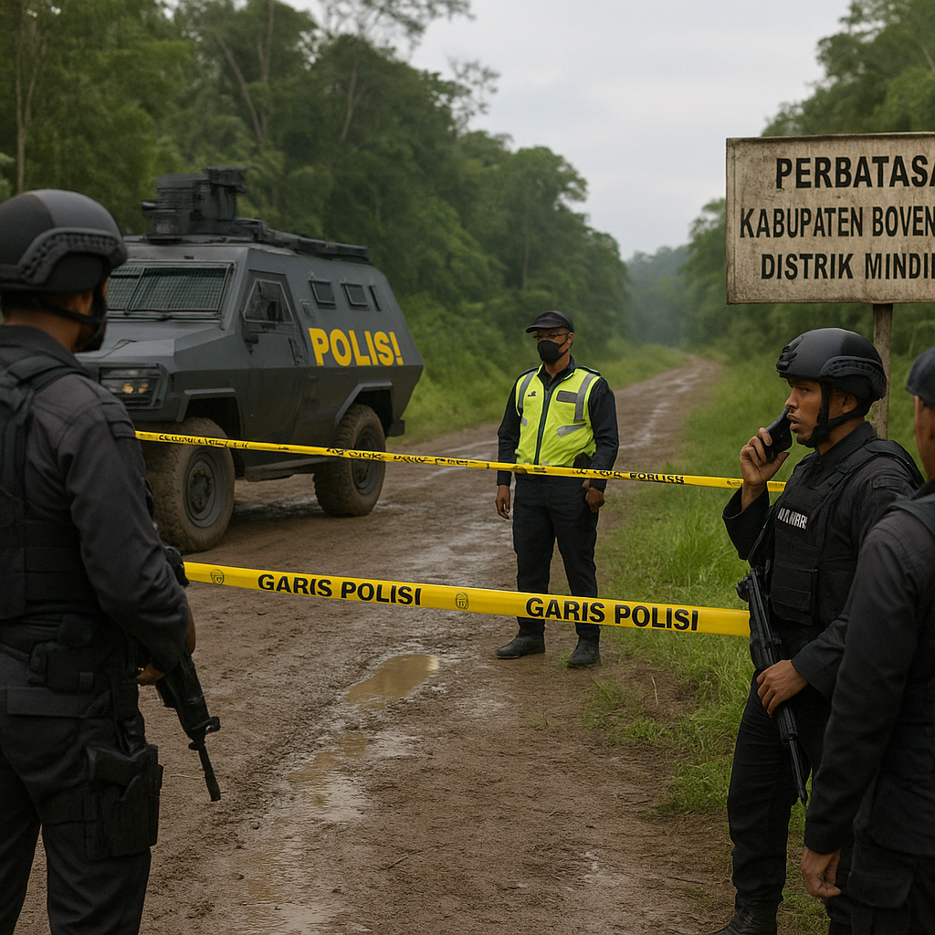 Pemprov Papua Perkuat Pengamanan di Perbatasan Kabupaten Boven Digoel Usai Insiden Penembakan